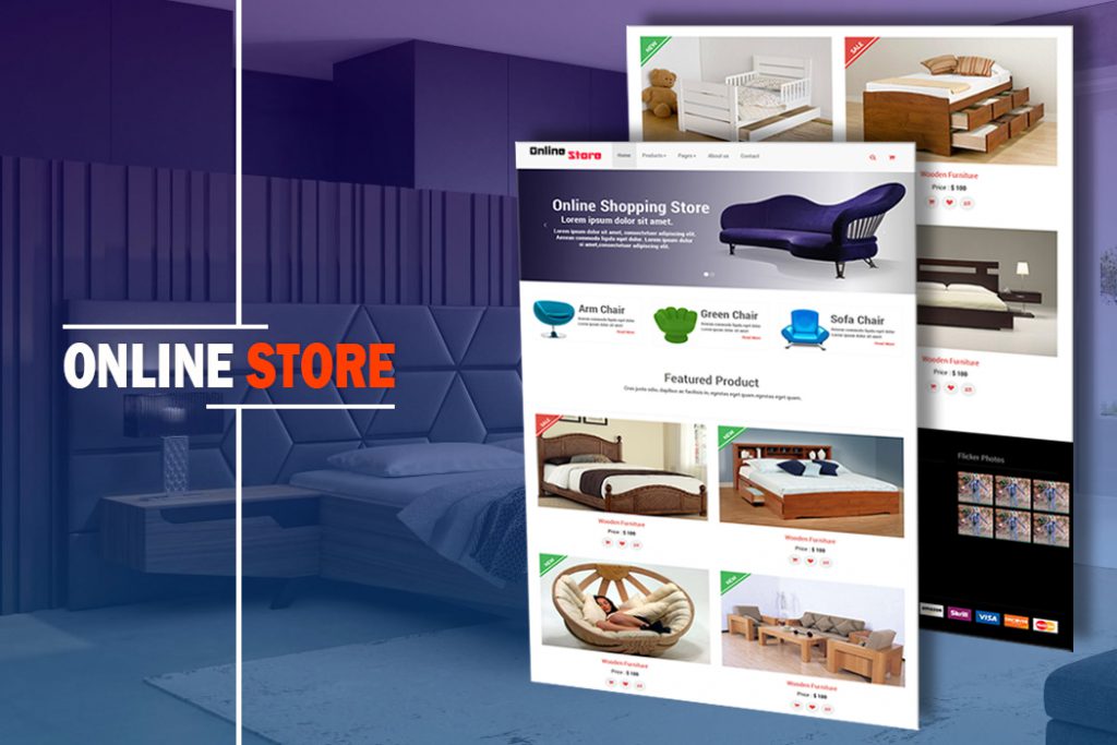 online store template