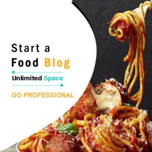 make a food blog